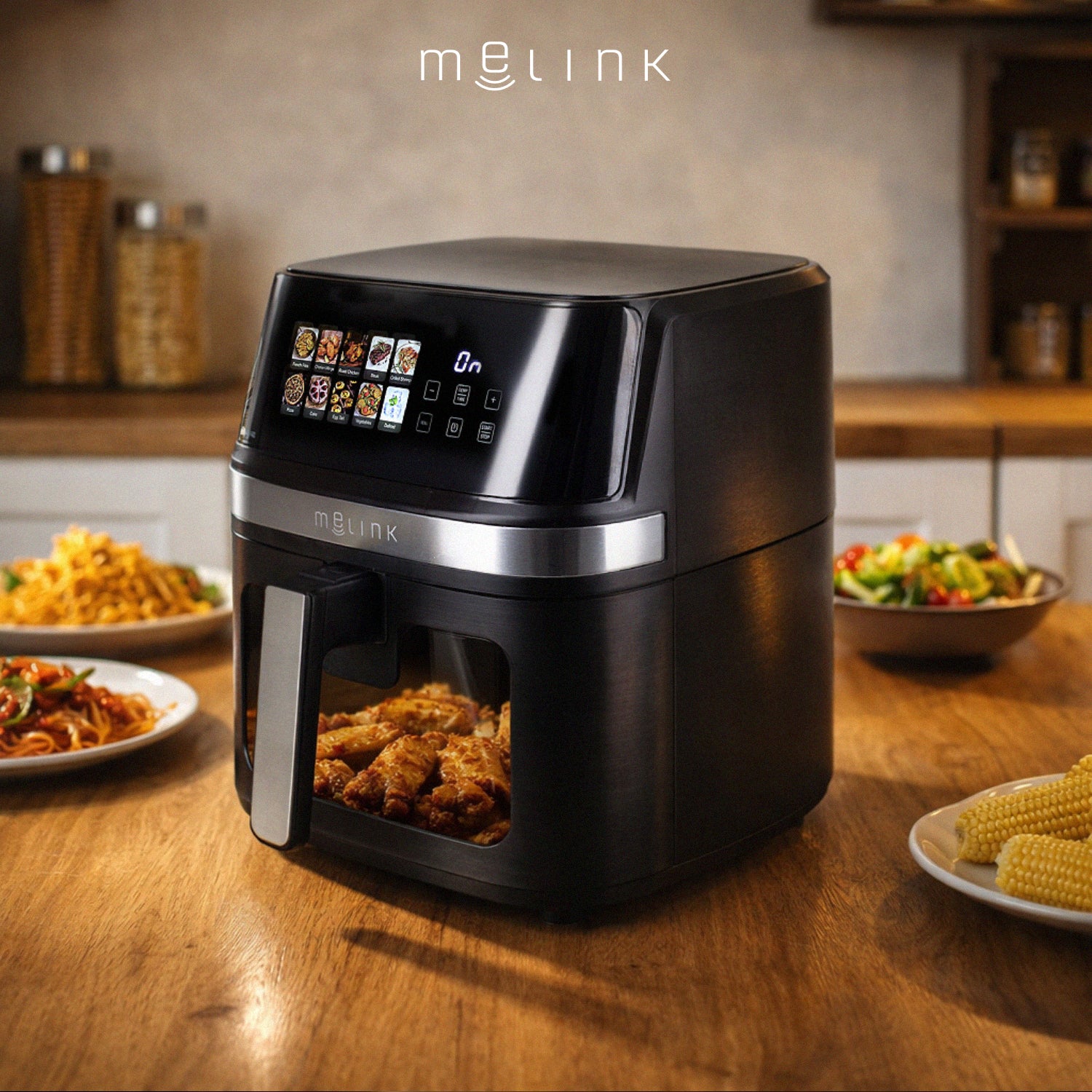Air Fryer XL - Heißluftfritteuse - MELINK - 8,6 l