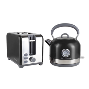 Retro-Küchenset mit Wasserkocher 1,7L und Toaster Vintage Cuisine