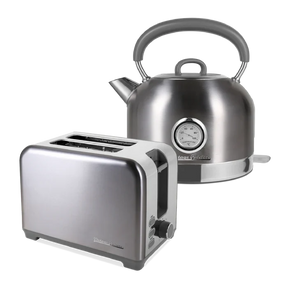 Retro-Küchenset mit Wasserkocher 1,7L und Toaster Vintage Cuisine