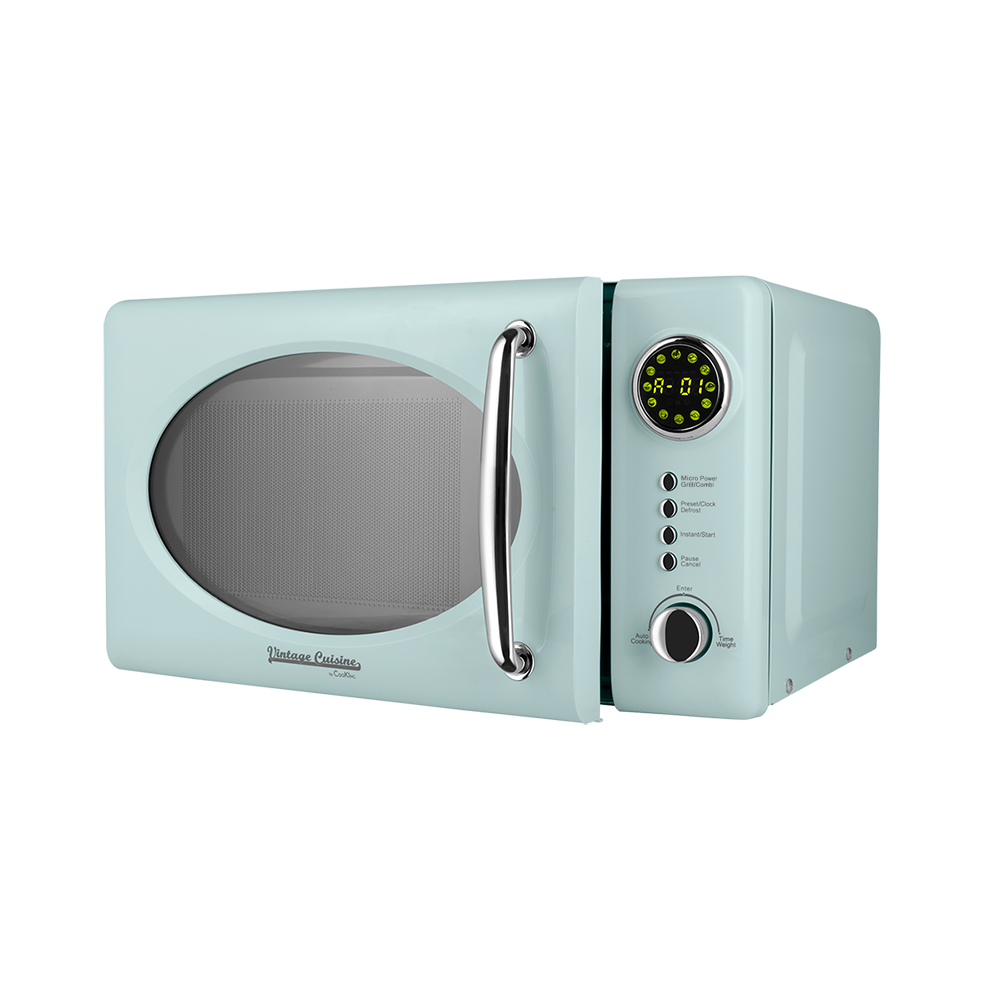  Retro microwave with display Vintage Cuisine