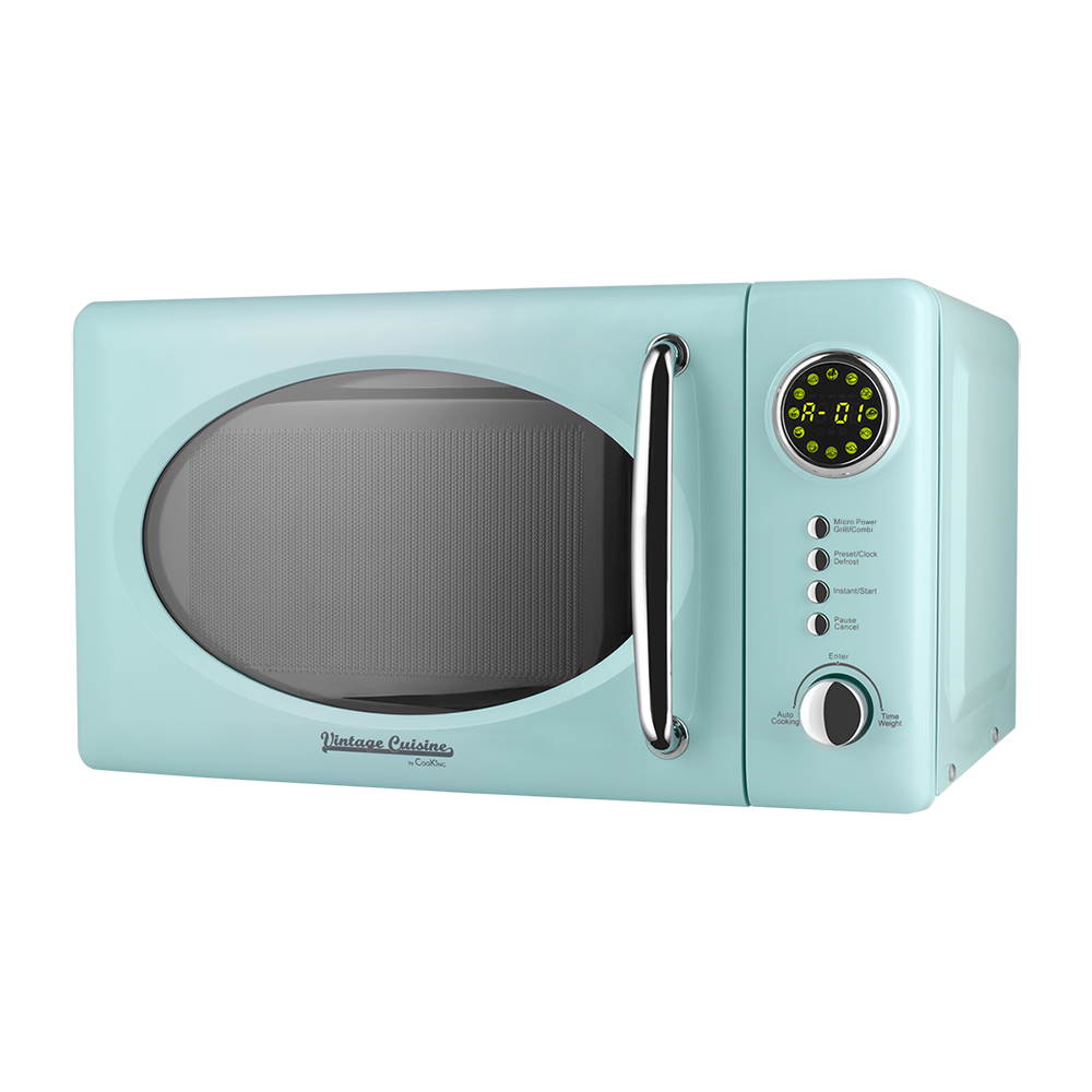  Retro microwave with display Vintage Cuisine